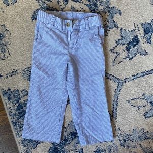 Janie & Jack Seersucker Pants